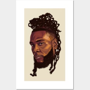 burna boy Posters and Art